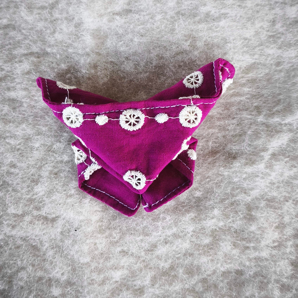 Marque-page Papillon en Coton – Accessoire de lecture – Modèles au choix