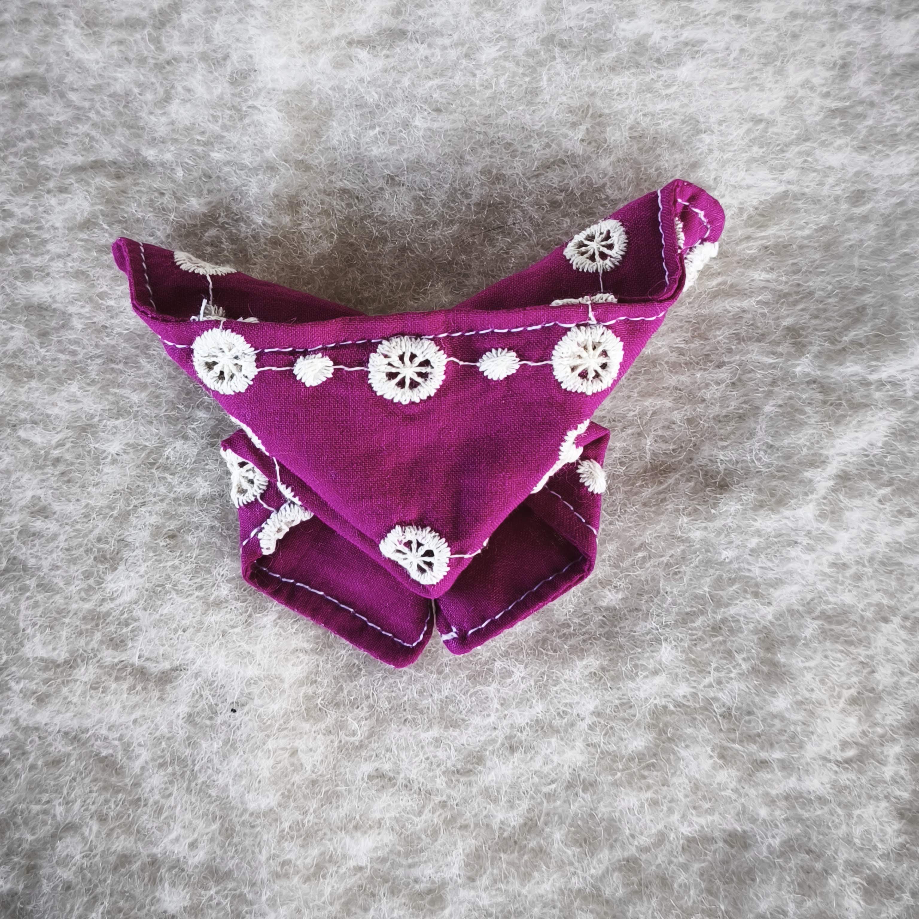 Marque-page Papillon en Coton – Accessoire de lecture – Modèles au choix