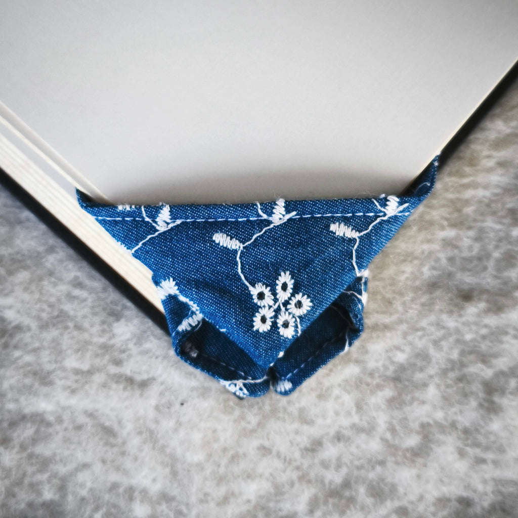 Marque-page Papillon en Coton – Accessoire de lecture – Modèles au choix
