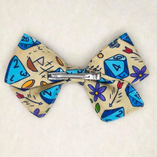 Nœud cheveux Roll for Charisma vue arrière