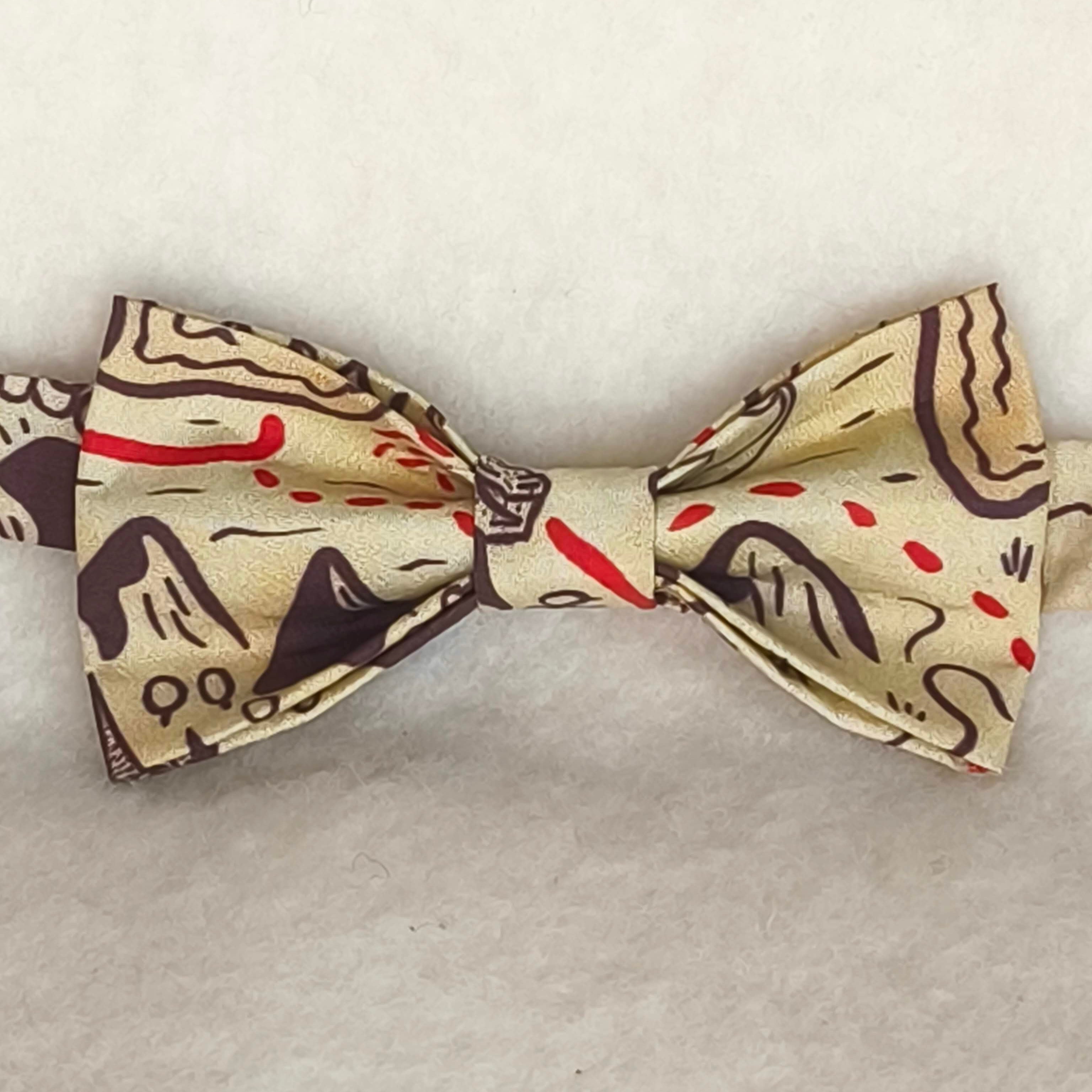 Nœud papillon Treasure Map vue générale