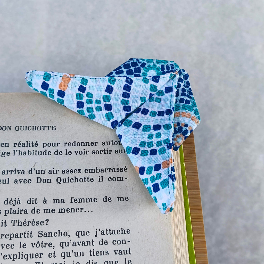 marque page origami mosaique geometrique 2 avant