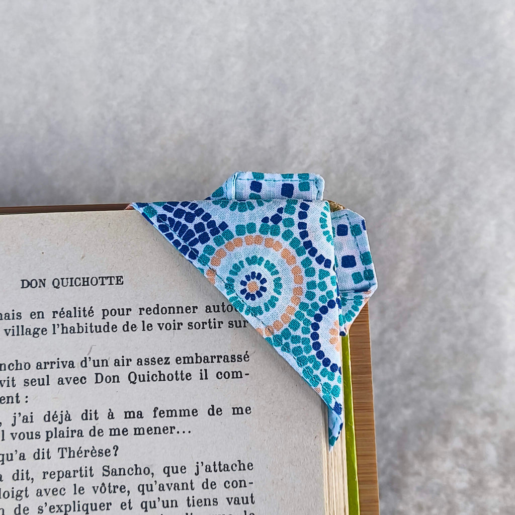marque page origami mosaique geometrique 1 dos